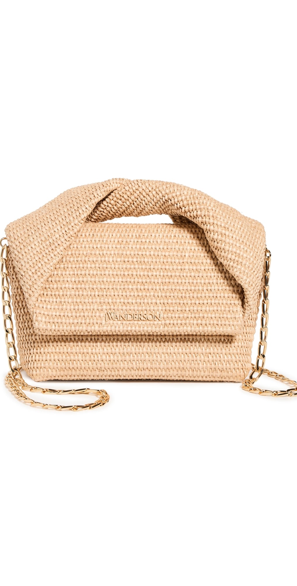 Jw Anderson Midi Twister Bag Natural One Size