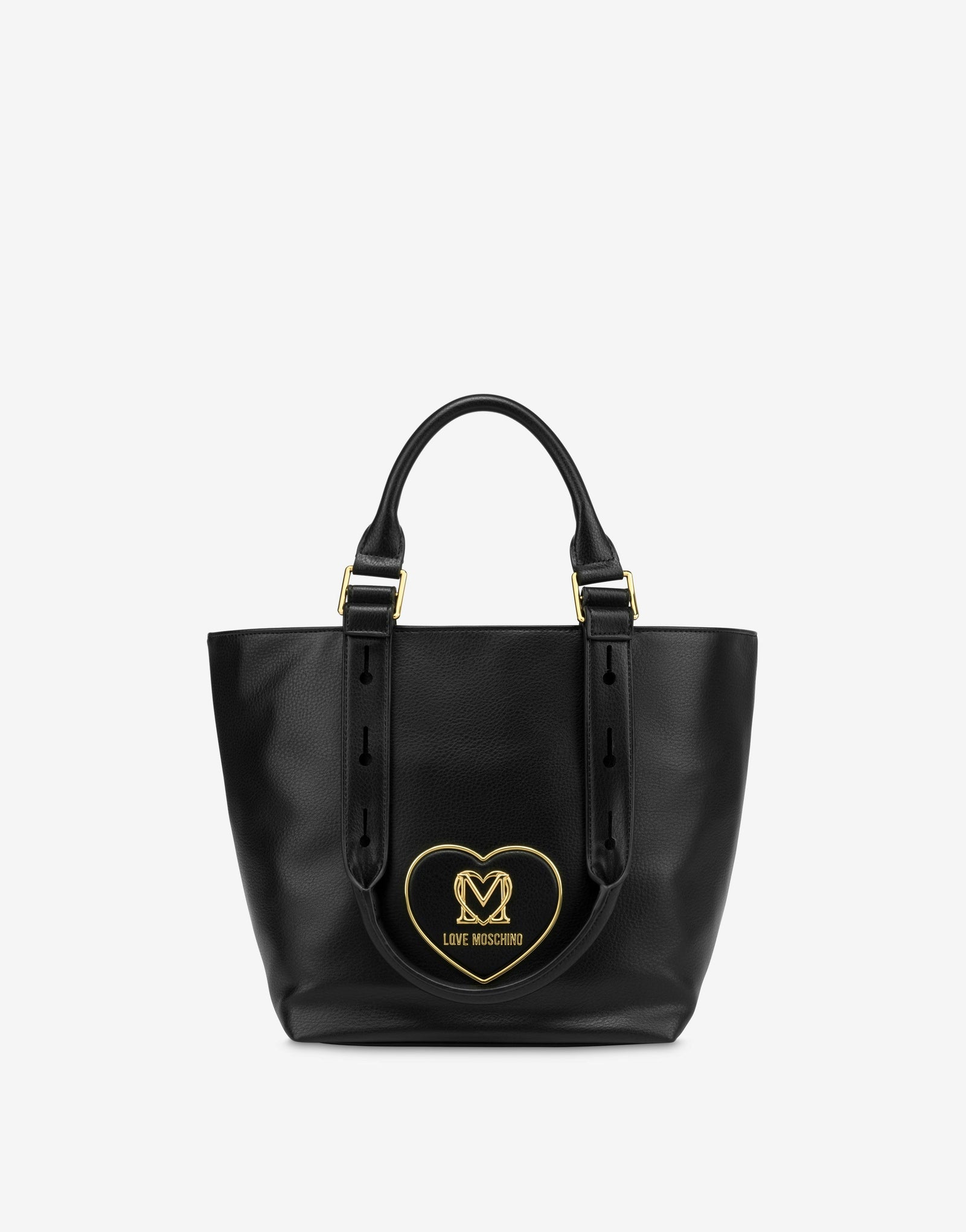 Love Moschino Plaque en forme de cœur pour shopper