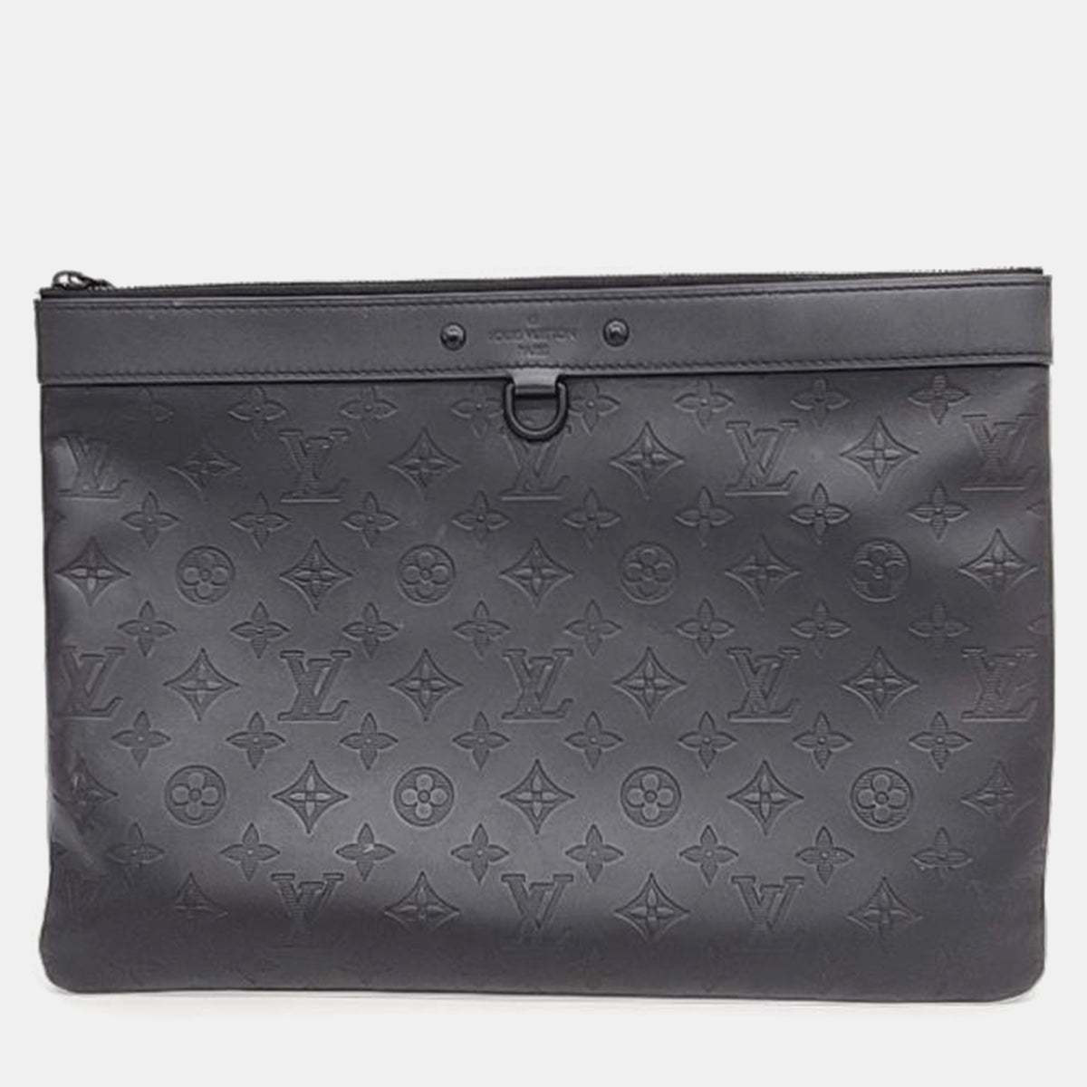 Louis Vuitton Black Monogram Shadow Pochette Clutch bag