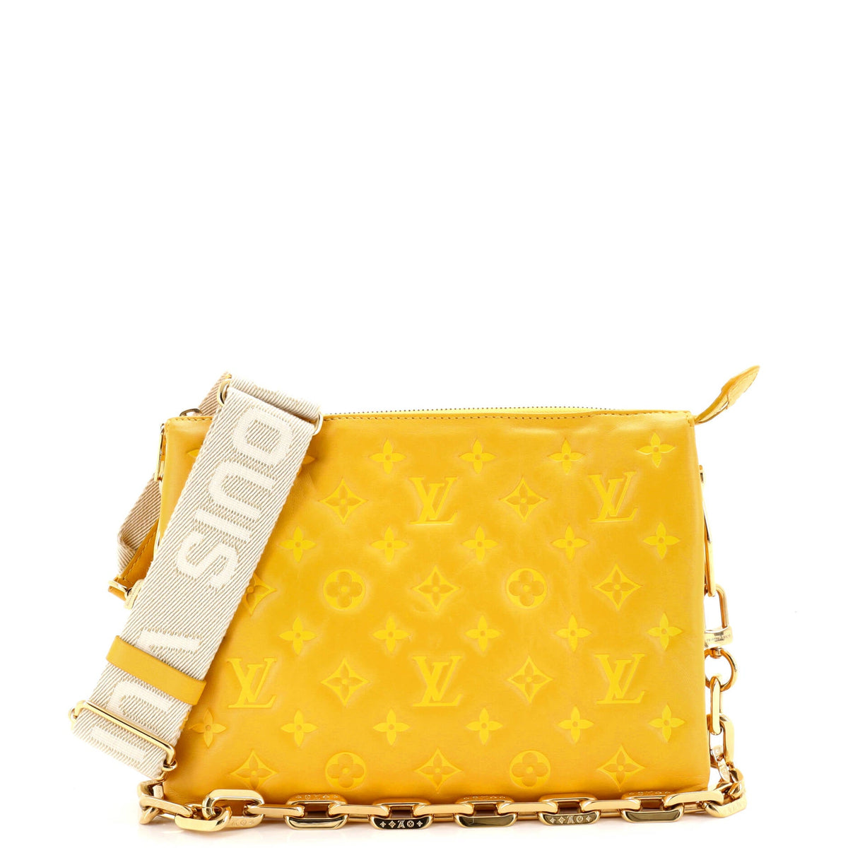 Louis Vuitton Coussin Bag Monogram Embossed Lambskin PM