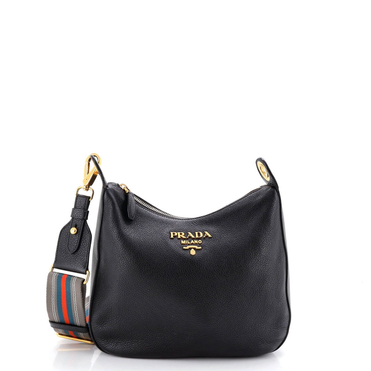 Prada PRADA Dual Strap Messenger Vitello Daino
