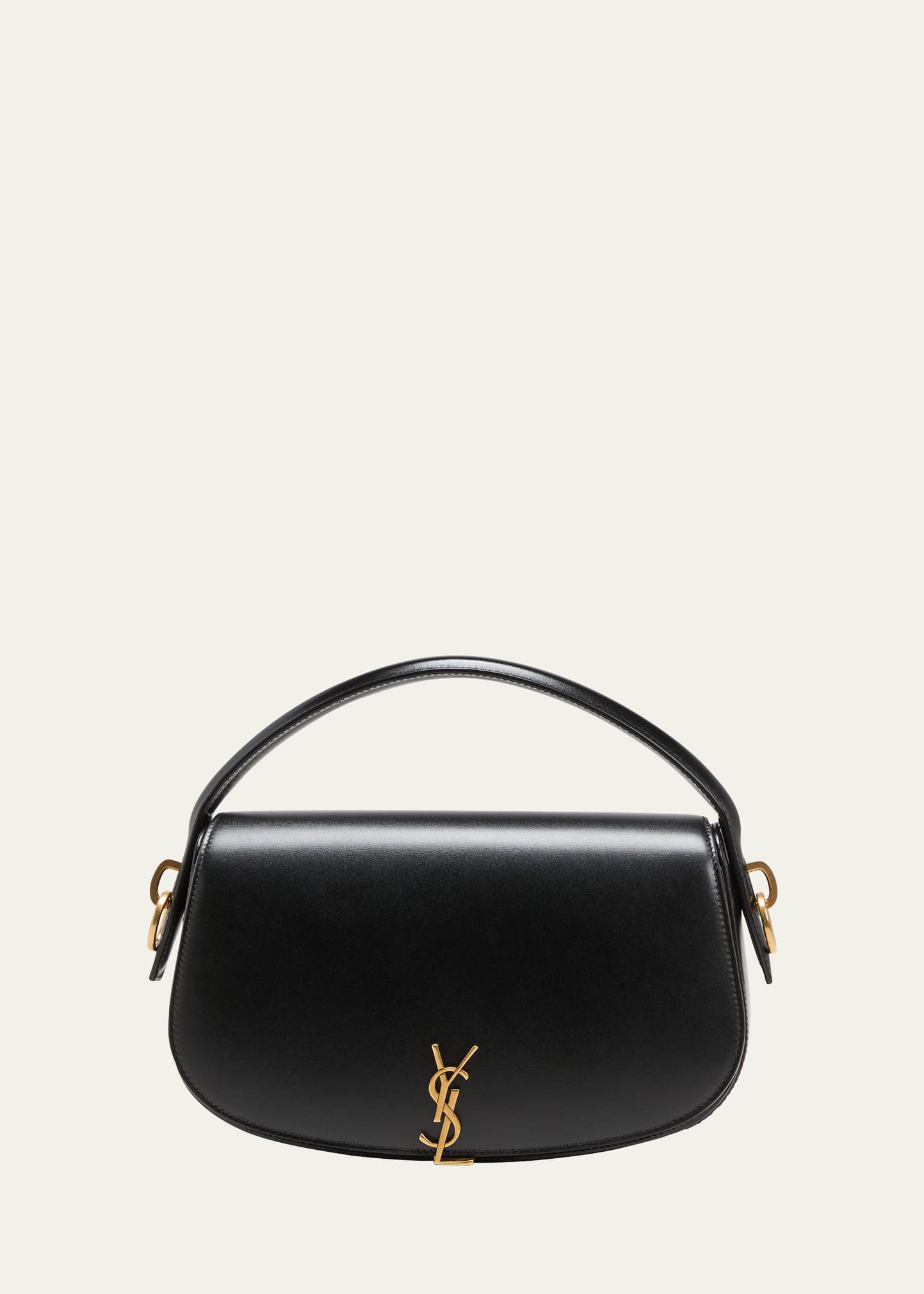 Saint Laurent YSL Flap Crossbody Bag in Leather