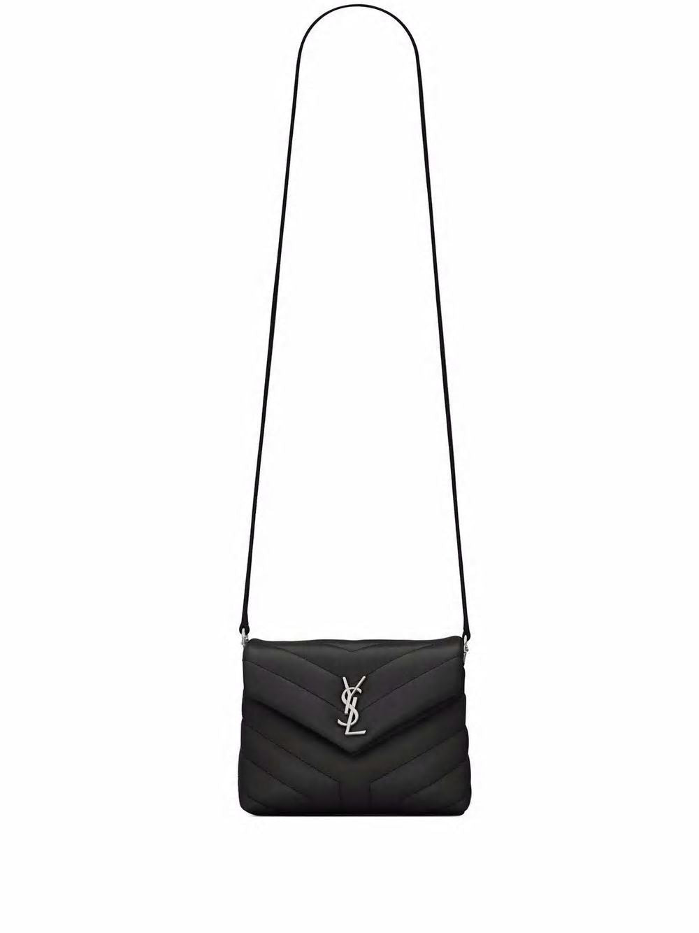 Saint Laurent Women's Loulou Toy Bag in Black | 678401DV706