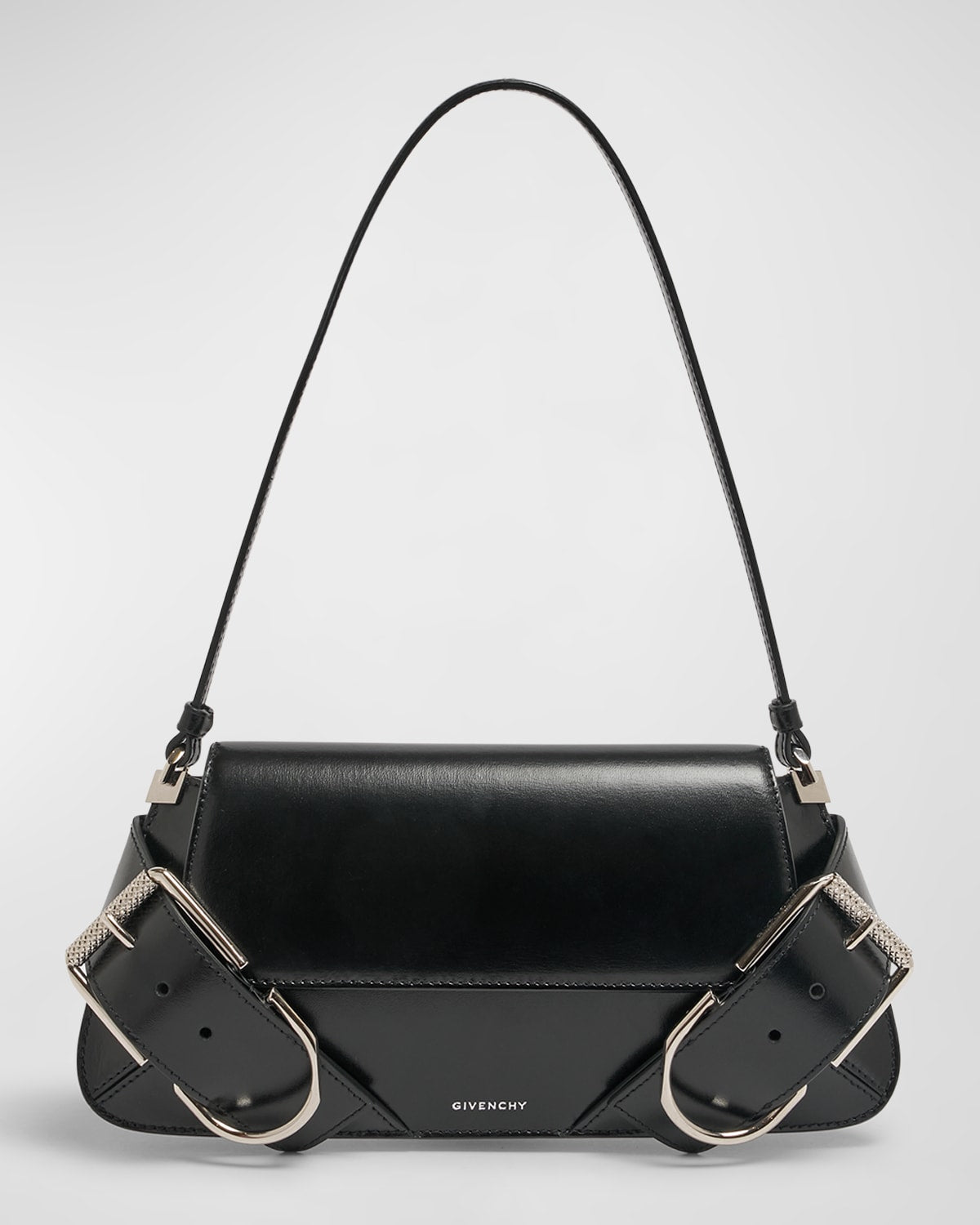 Givenchy Voyou Shoulder Flap Bag in Leather