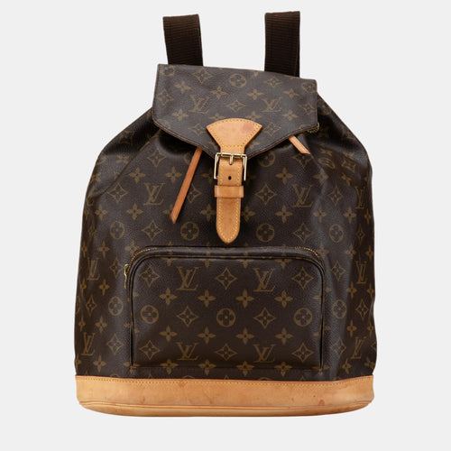 Brown Monogram Montsouris GM