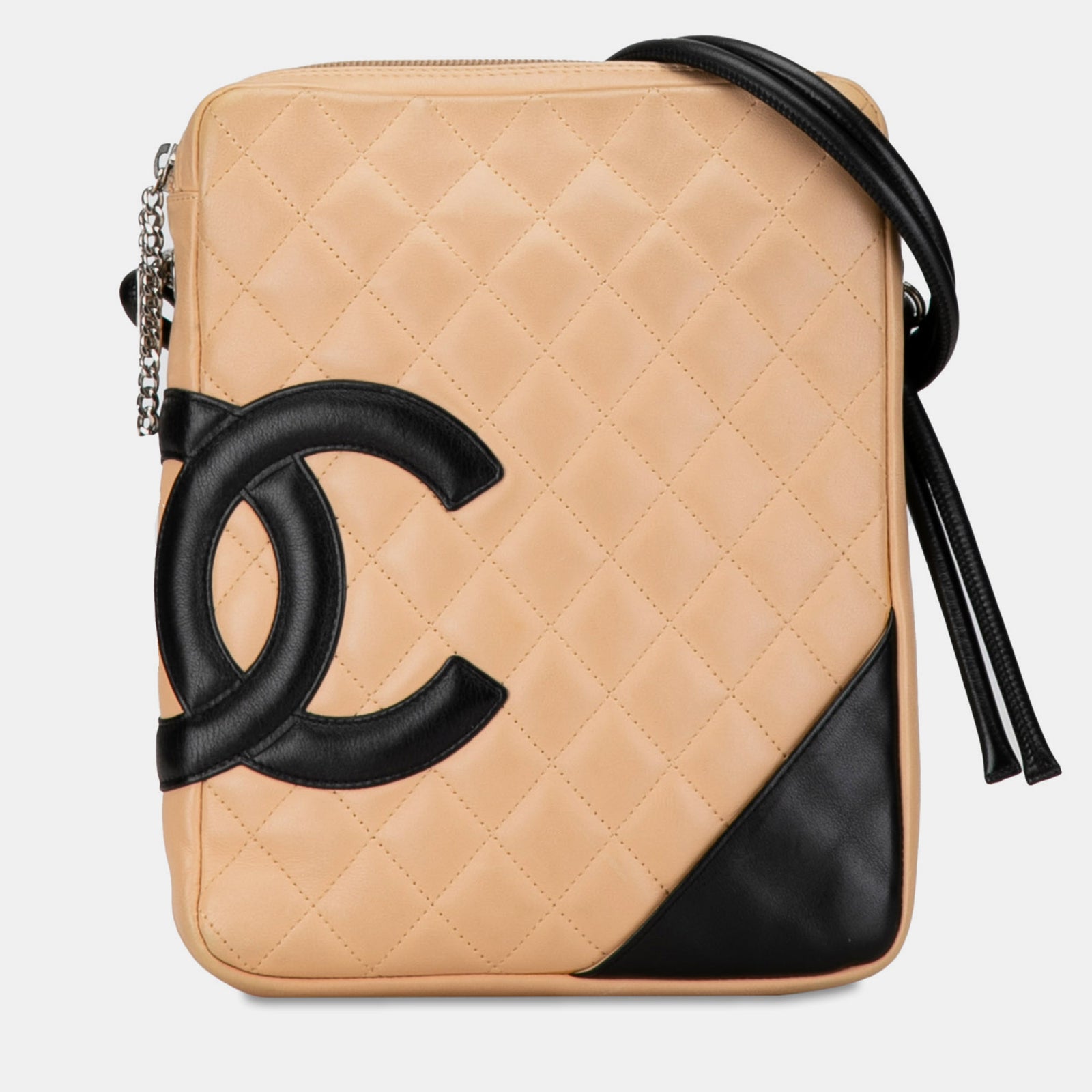 Chanel Sac bandoulière Cambon Ligne en cuir d'agneau