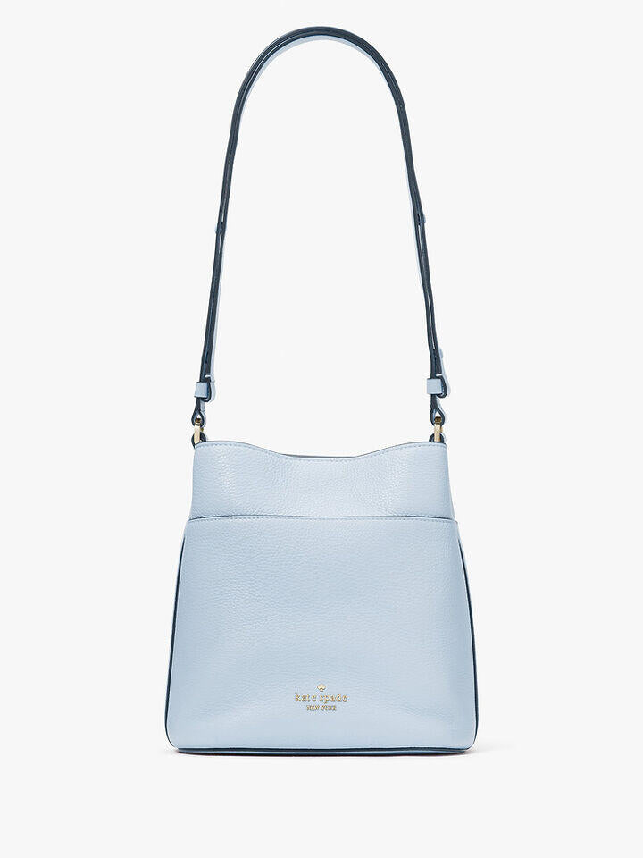 Kate Spade Au Leila Pebbled Leather Small Bucket Bag