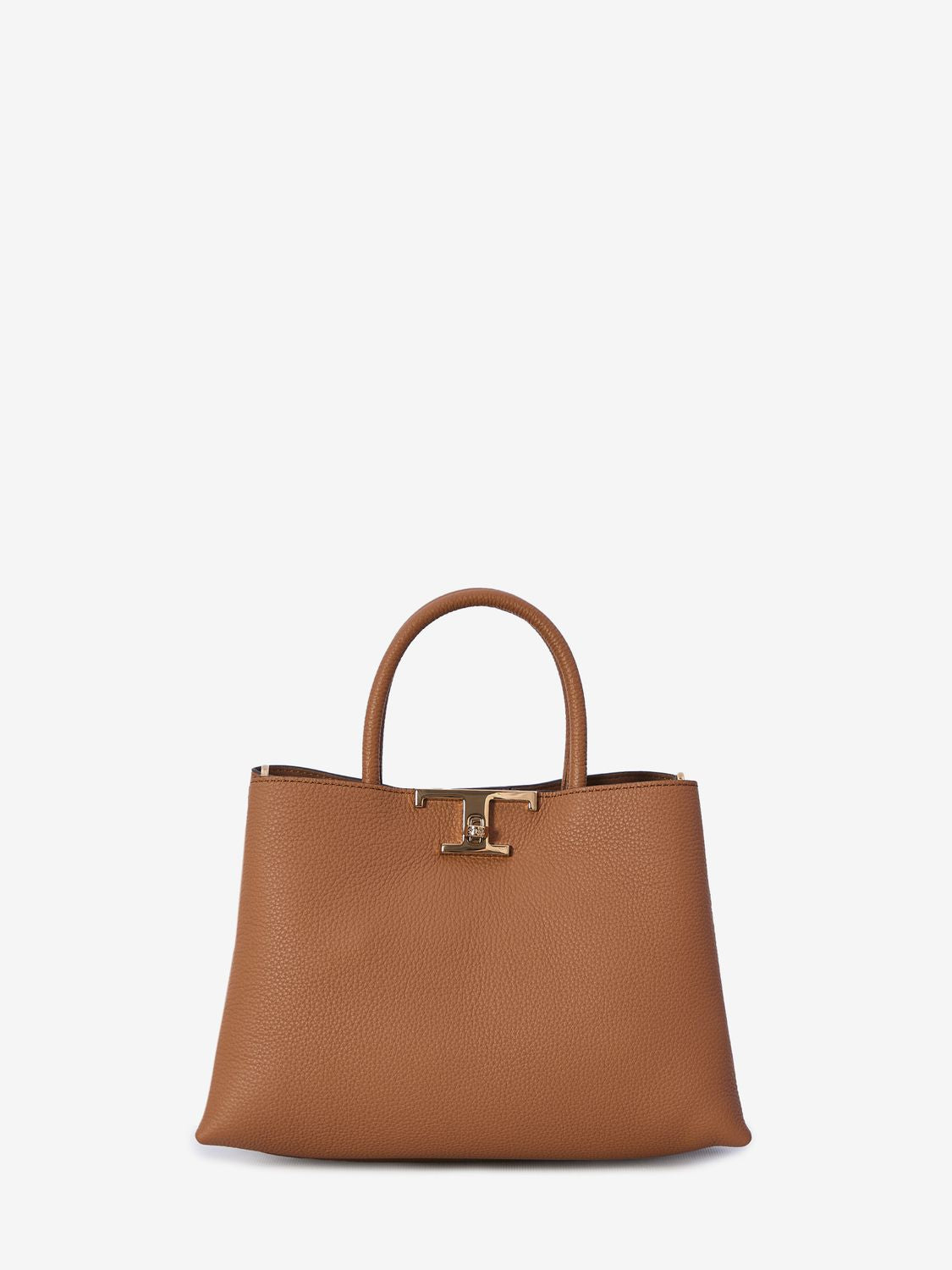 Tod's Women's Small T Timeless Shopping Bag in Brown | XBWTSQF0200XWZ