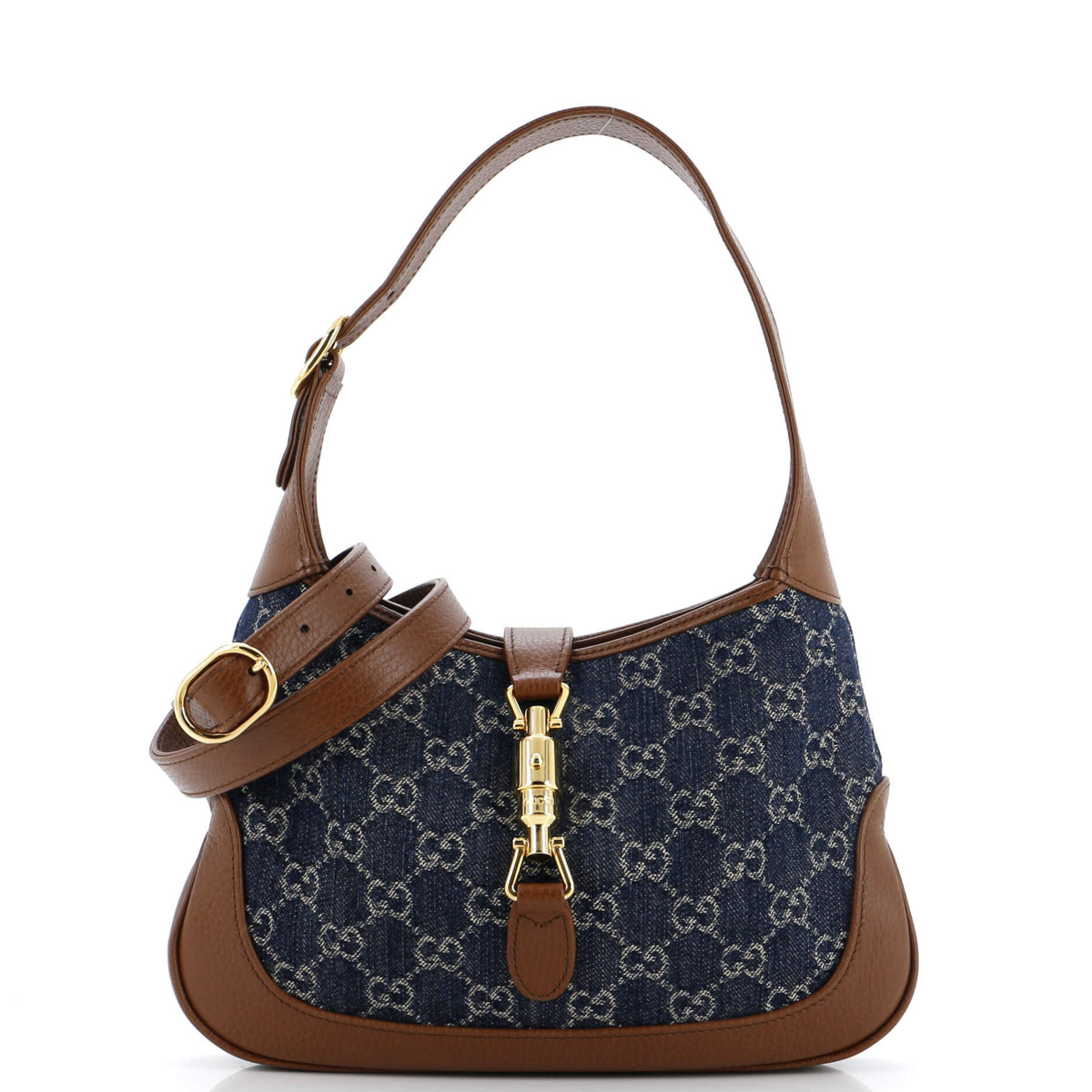 Gucci GUCCI Jackie 1961 Hobo GG Denim Small