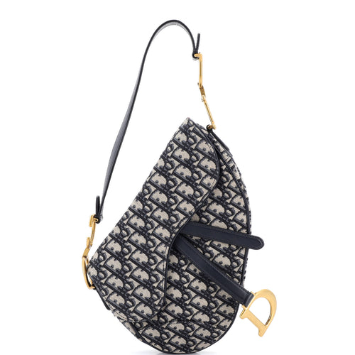 Saddle Handbag Oblique Canvas Medium
