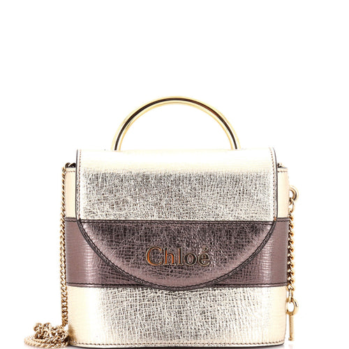 CHLOE Aby Lock Bag Leather Small
