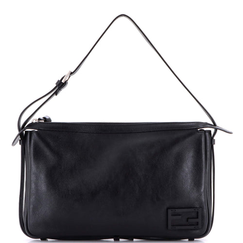 FENDI Simply Shoulder Bag Leather Medium