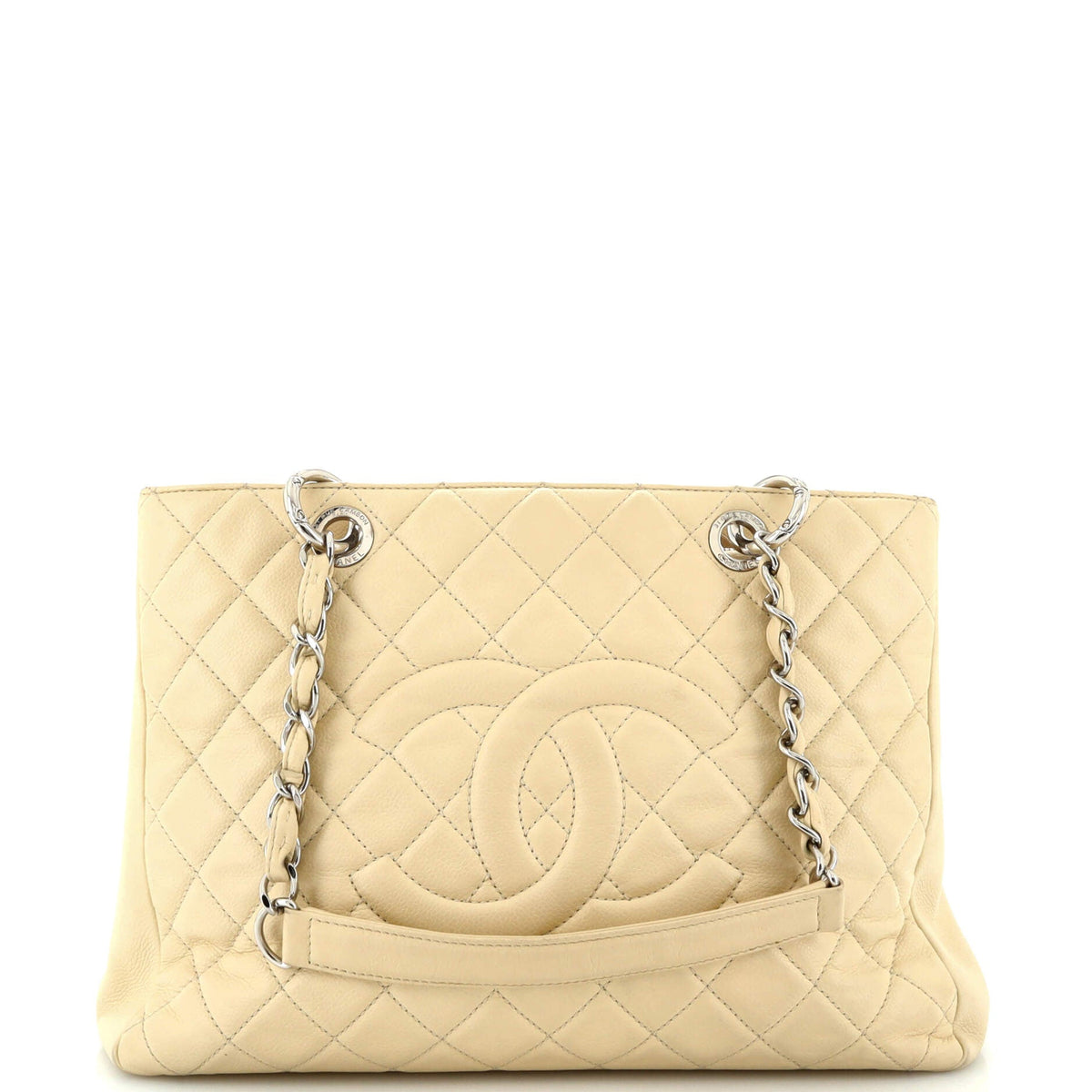 Chanel CHANEL Grand Shopping Tote Quilted Caviar