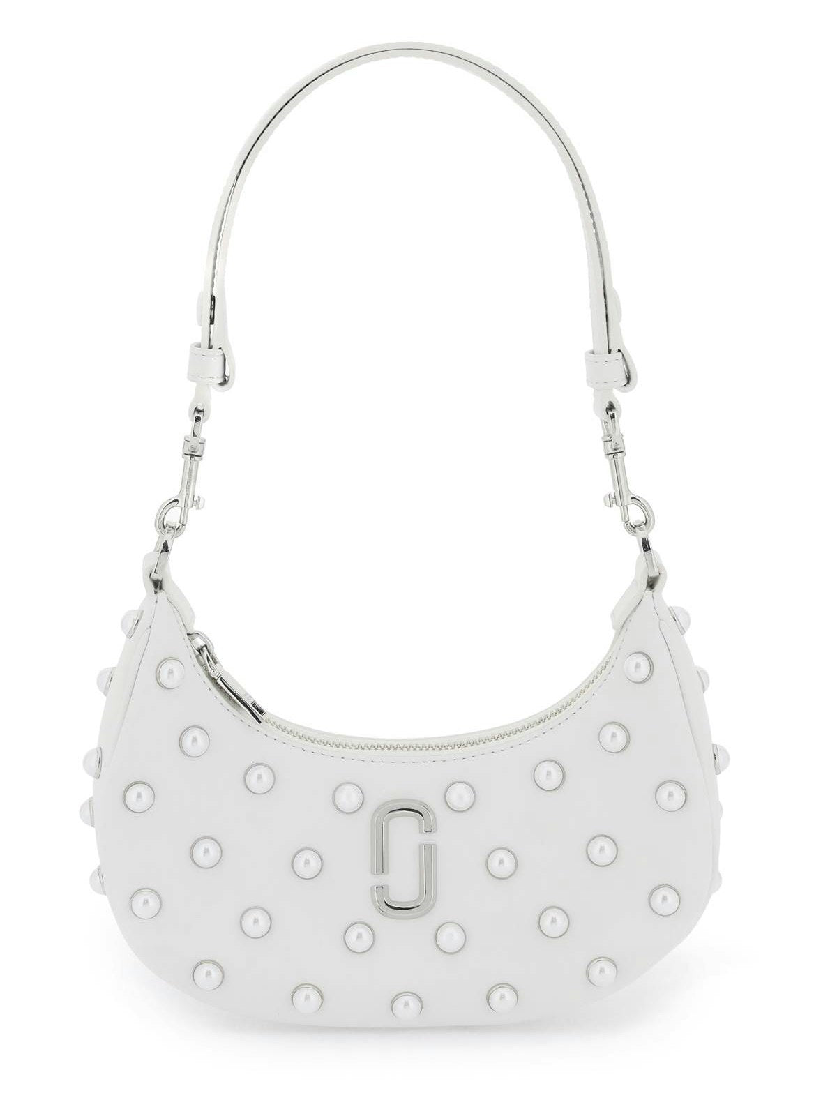 Marc Jacobs Women's The Pearl Small Curve Bag in White | 2R3HSH057H02