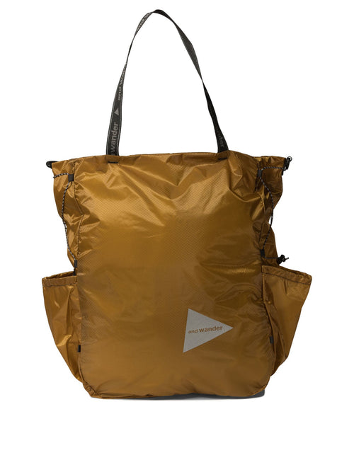 Men's "sil" Tote Bag in Brown | 5744975312060