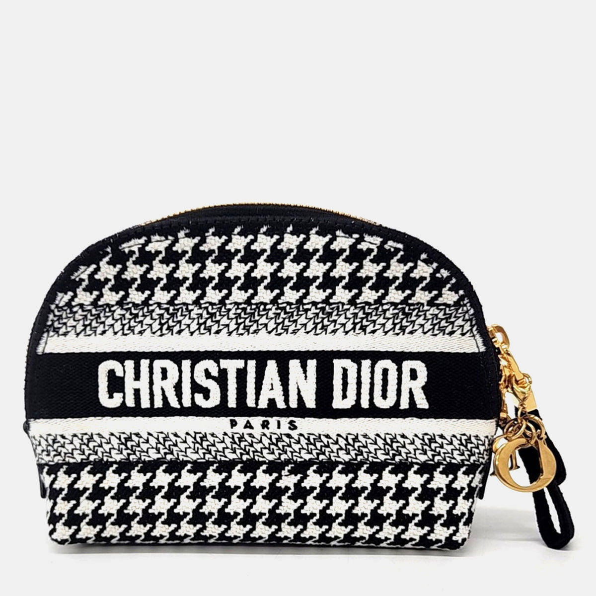 Dior Christian Black & white pouch