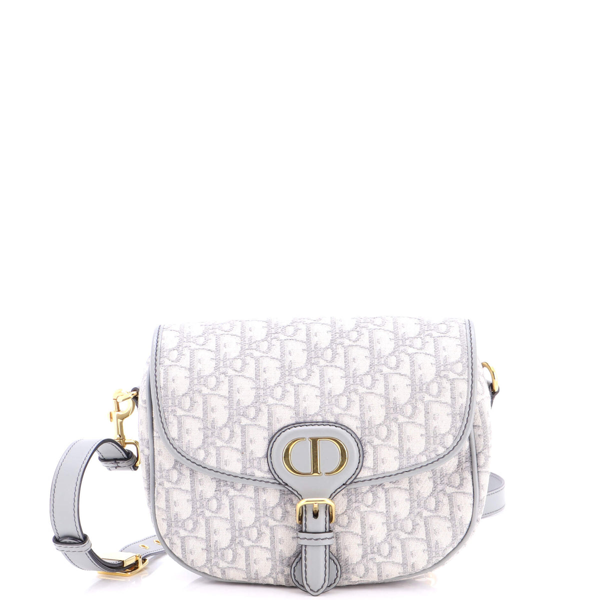 Christian Dior Bobby Flap Bag Oblique Canvas Medium