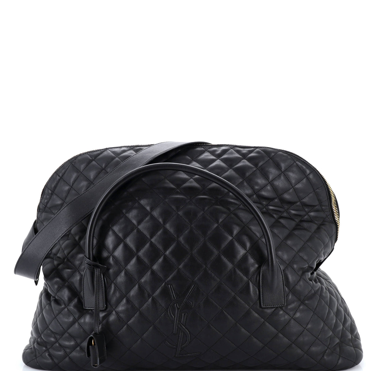 Saint Laurent ES Giant Travel Bag Quilted Leather