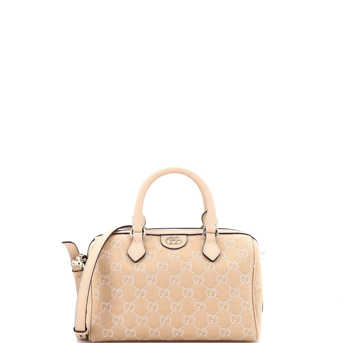 Gucci GUCCI Ophidia Convertible Boston Bag GG Denim Small