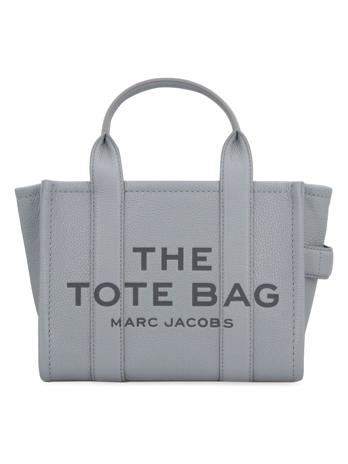 Marc Jacobs Women's The Leather Small Tote Bag in Grigio | H009L01SP21
