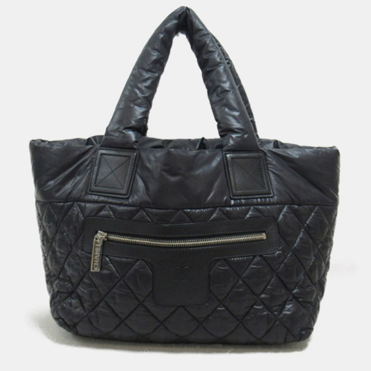 Chanel Black Leather Coco Cocoon Tote Bag