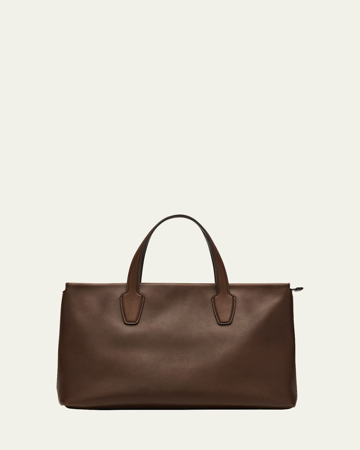 The Row Marcel Slouchy Top-Handle Bag in Leather