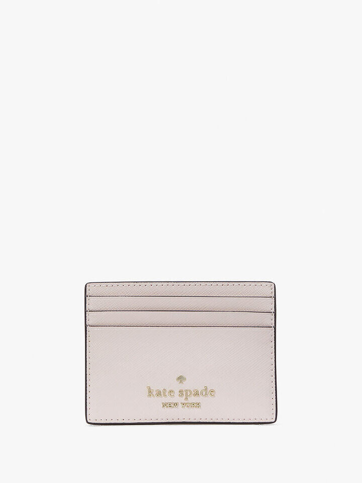 Kate Spade Au Madison Saffiano Leather Boxed Small Slim Card Holder