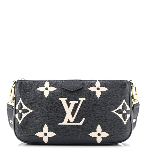 Multi Pochette Accessoires Pouch Bicolor Monogram Empreinte Giant Large