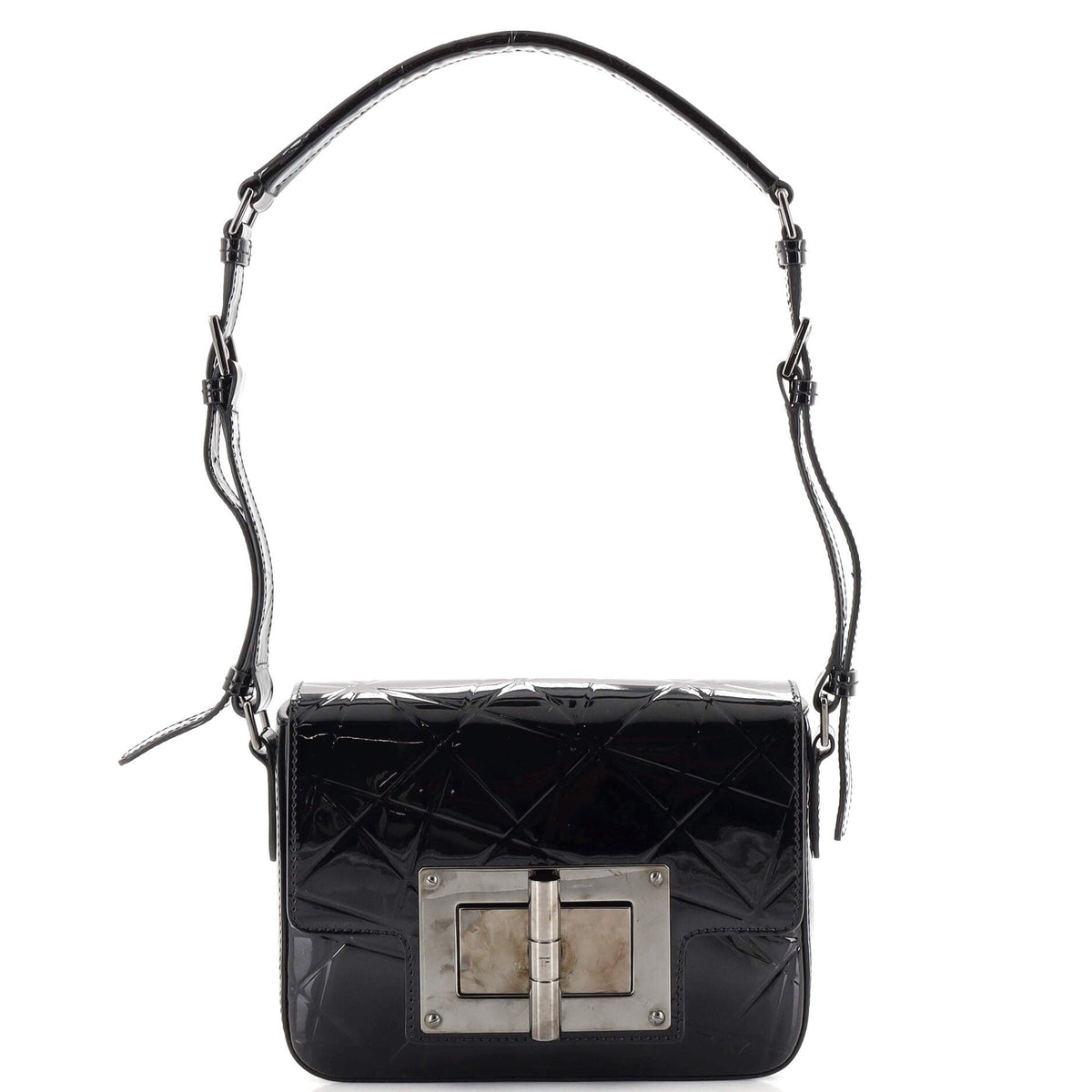 Tom Ford TOM FORD Natalia Day Bag Embossed Patent Medium