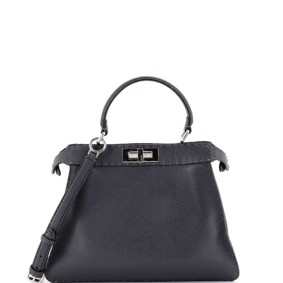 Fendi FENDI Selleria Peekaboo ISeeU Bag Leather Medium