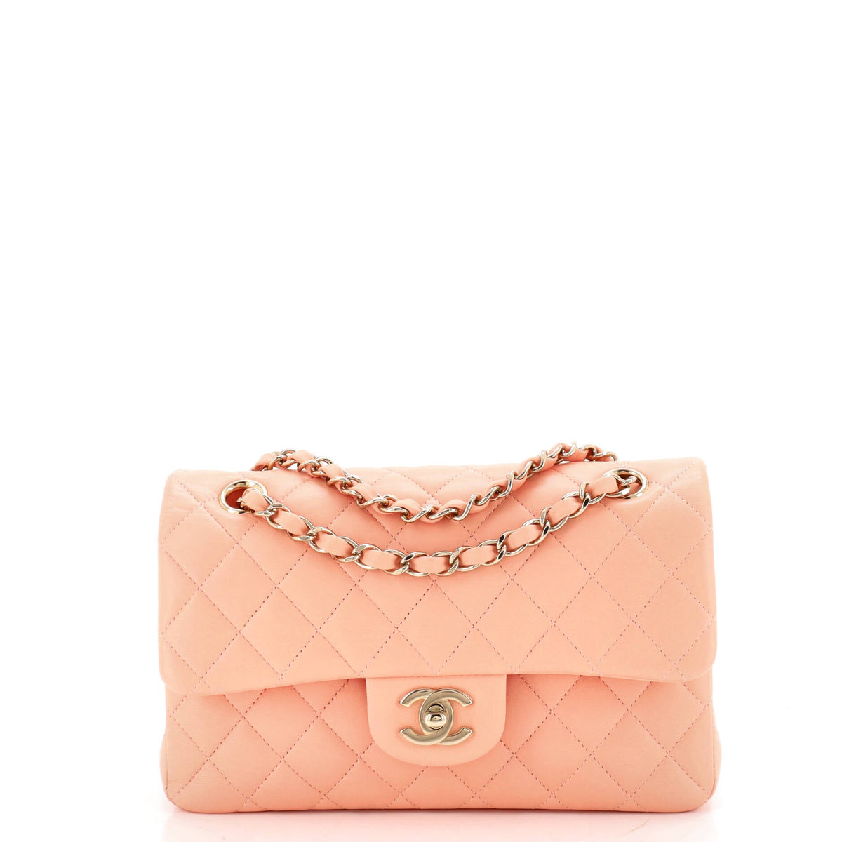 Chanel CHANEL Classic Double Flap Bag Quilted Lambskin Small