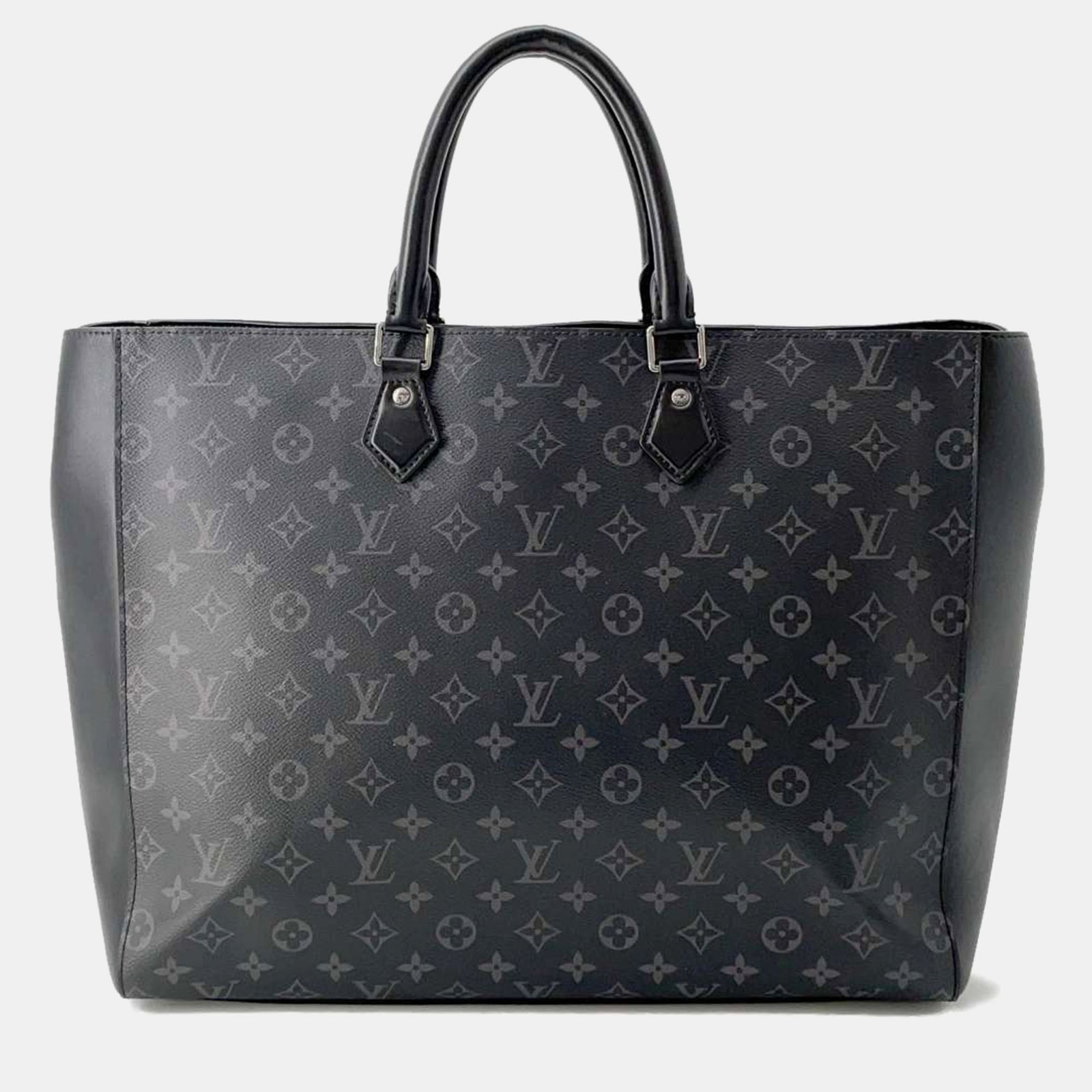 Louis Vuitton Noir Monogram Grand Sac Eclipse Tasche