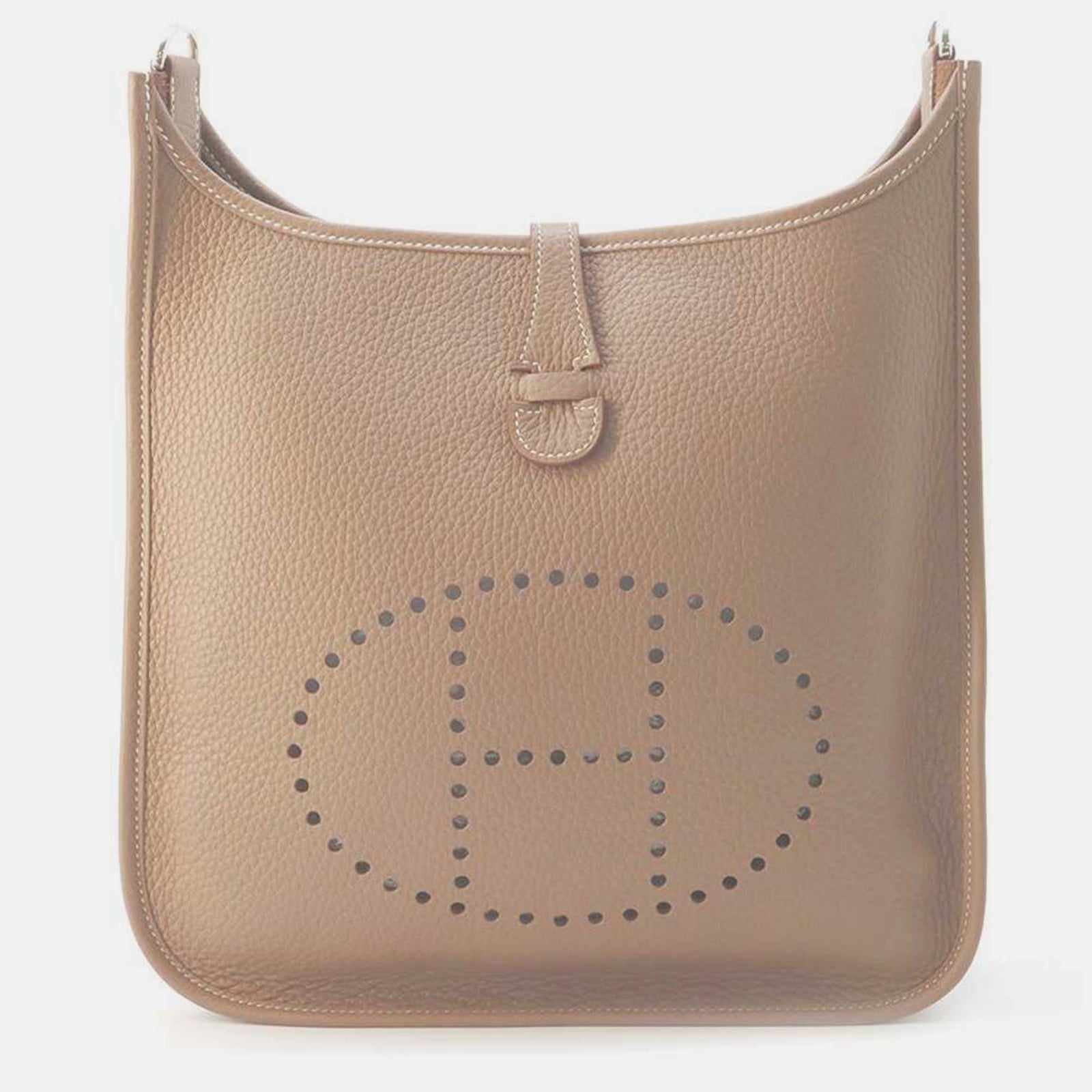 Herm?s Etoupe Taurillon Clemence Evelyne3 Tasche PM