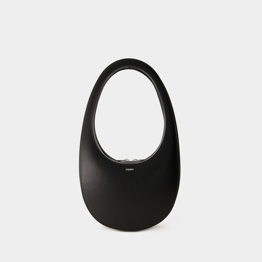 Women's Swipe Hobo Bag in Nero | COPBA01405C