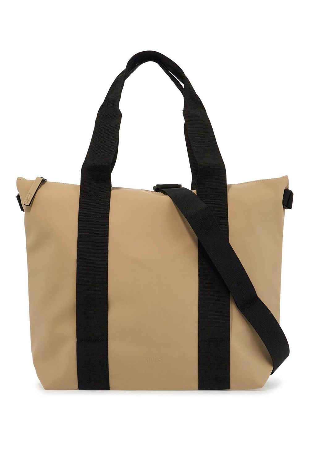 Rains Mini Tote Bag in Beige | 14160