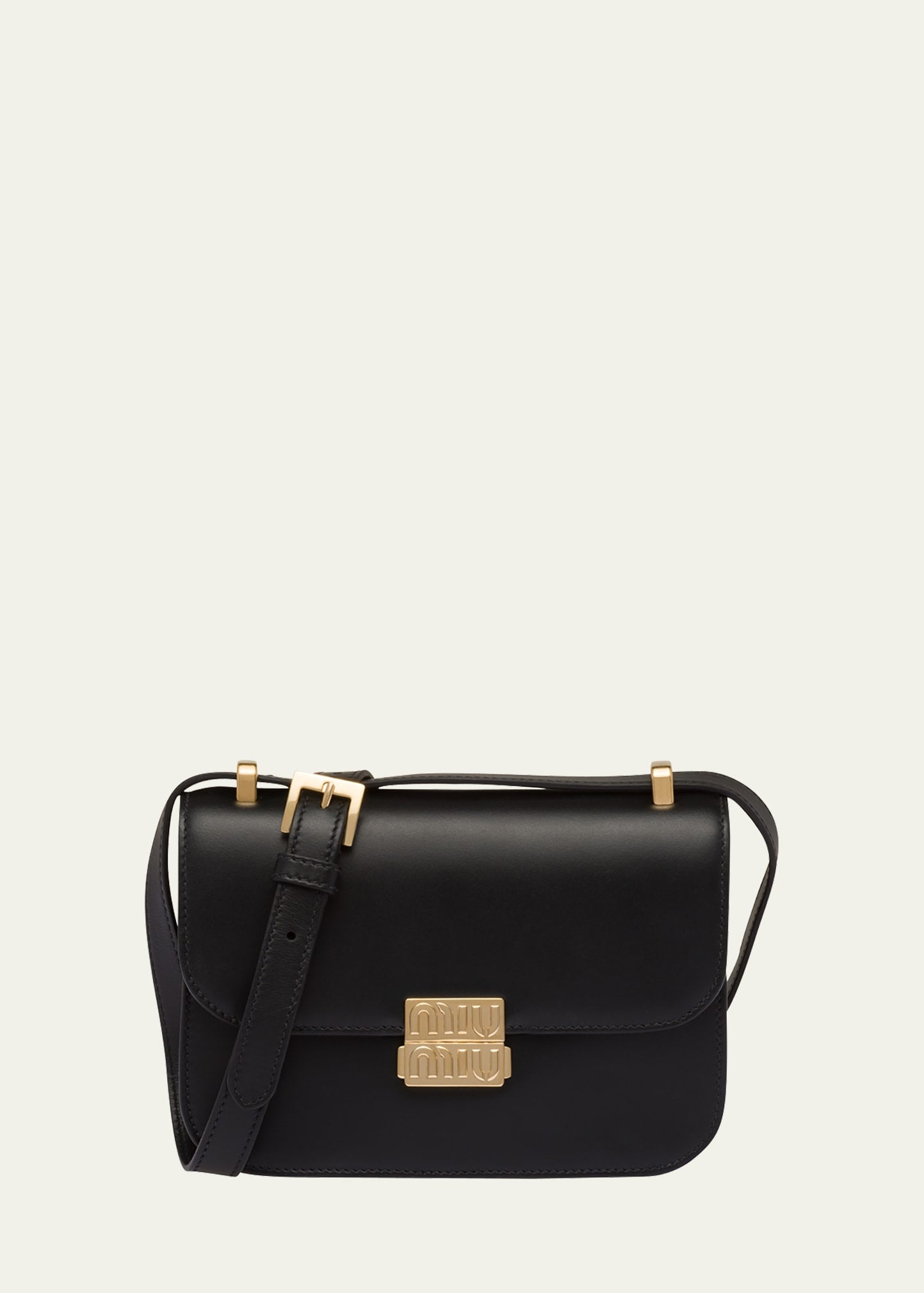 Miu Miu City Calf Leather Crossbody Bag