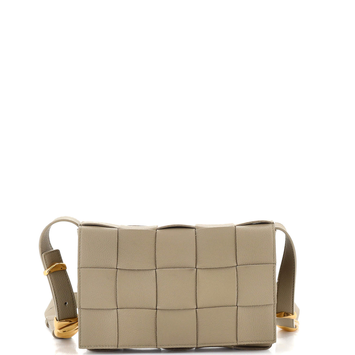 Bottega Veneta Cassette Crossbody Bag Maxi Intrecciato Grained Leather