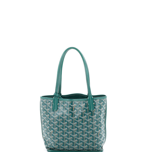 GOYARD Anjou Reversible Tote Coated Canvas Mini