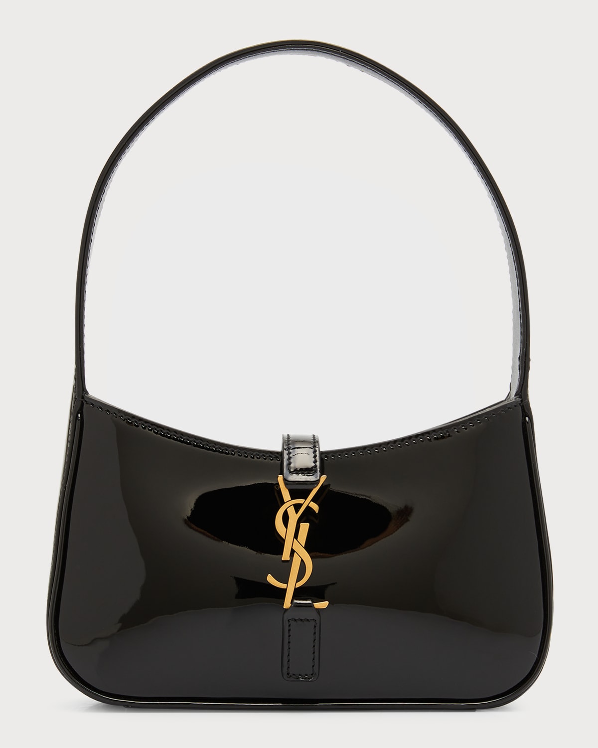 Saint Laurent Le 5 A 7 Mini YSL Shoulder Bag in Patent Leather