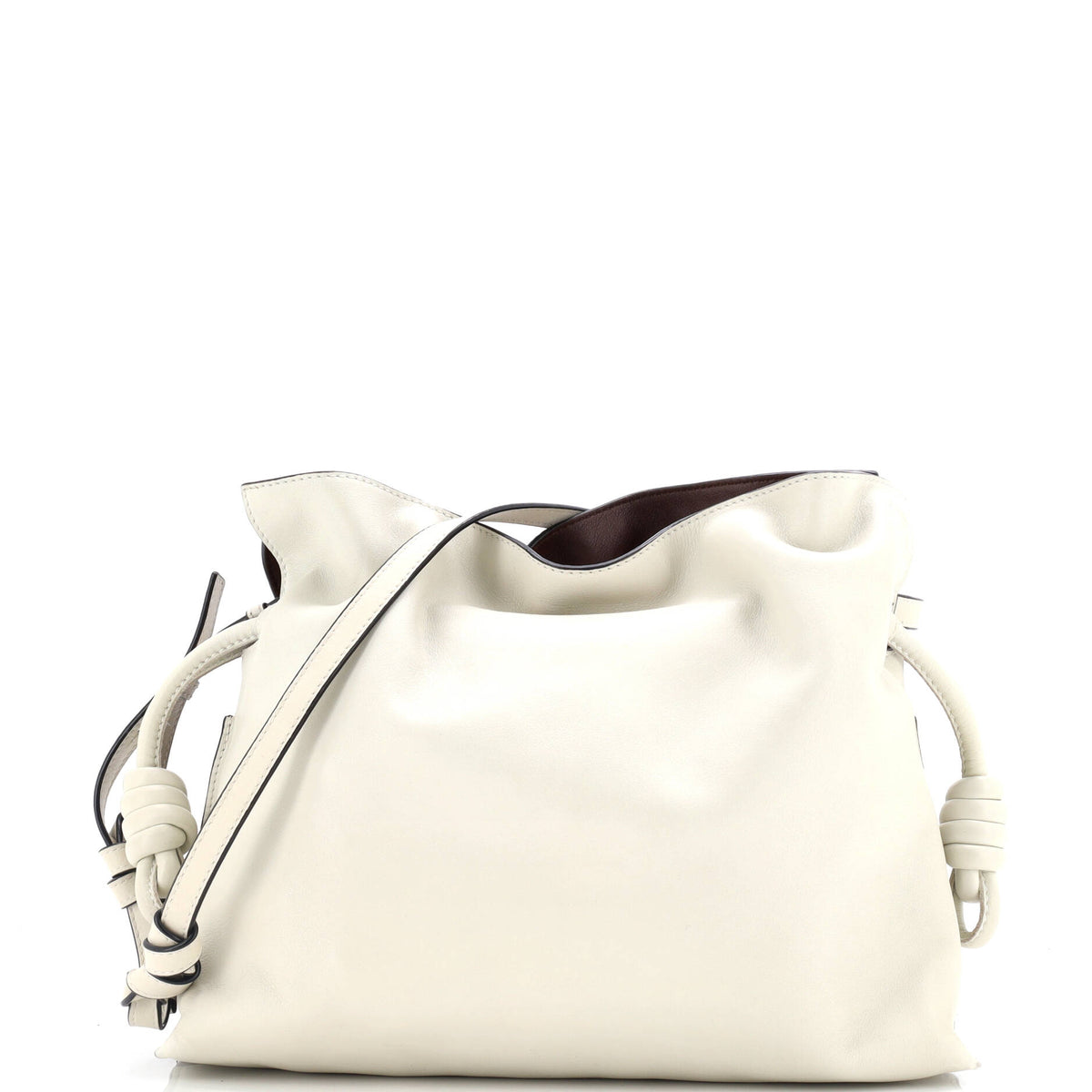 Loewe LOEWE Flamenco Knot Clutch Leather Medium