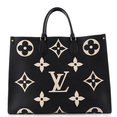 OnTheGo Tote Bicolor Monogram Empreinte Giant GM