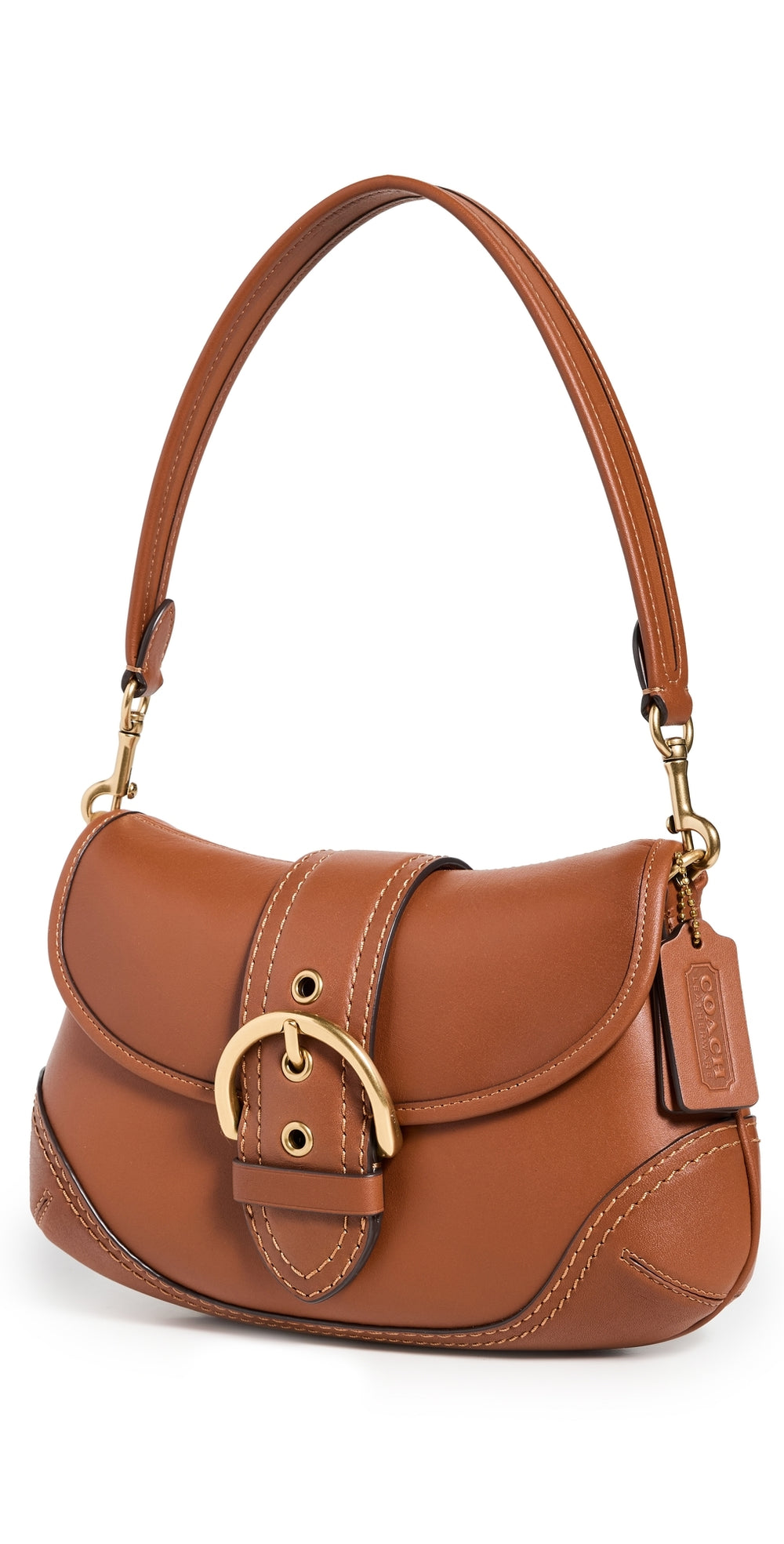 Sac Soho Saddle en cuir tanné à la main, taille unique