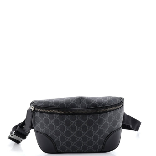 GUCCI GG Emblem Belt Bag GG Coated Canvas Medium