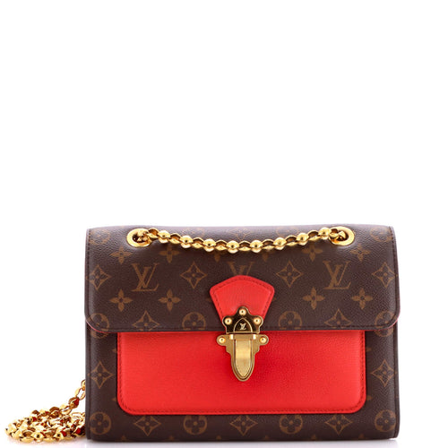 Victoire Handbag Monogram Canvas and Leather