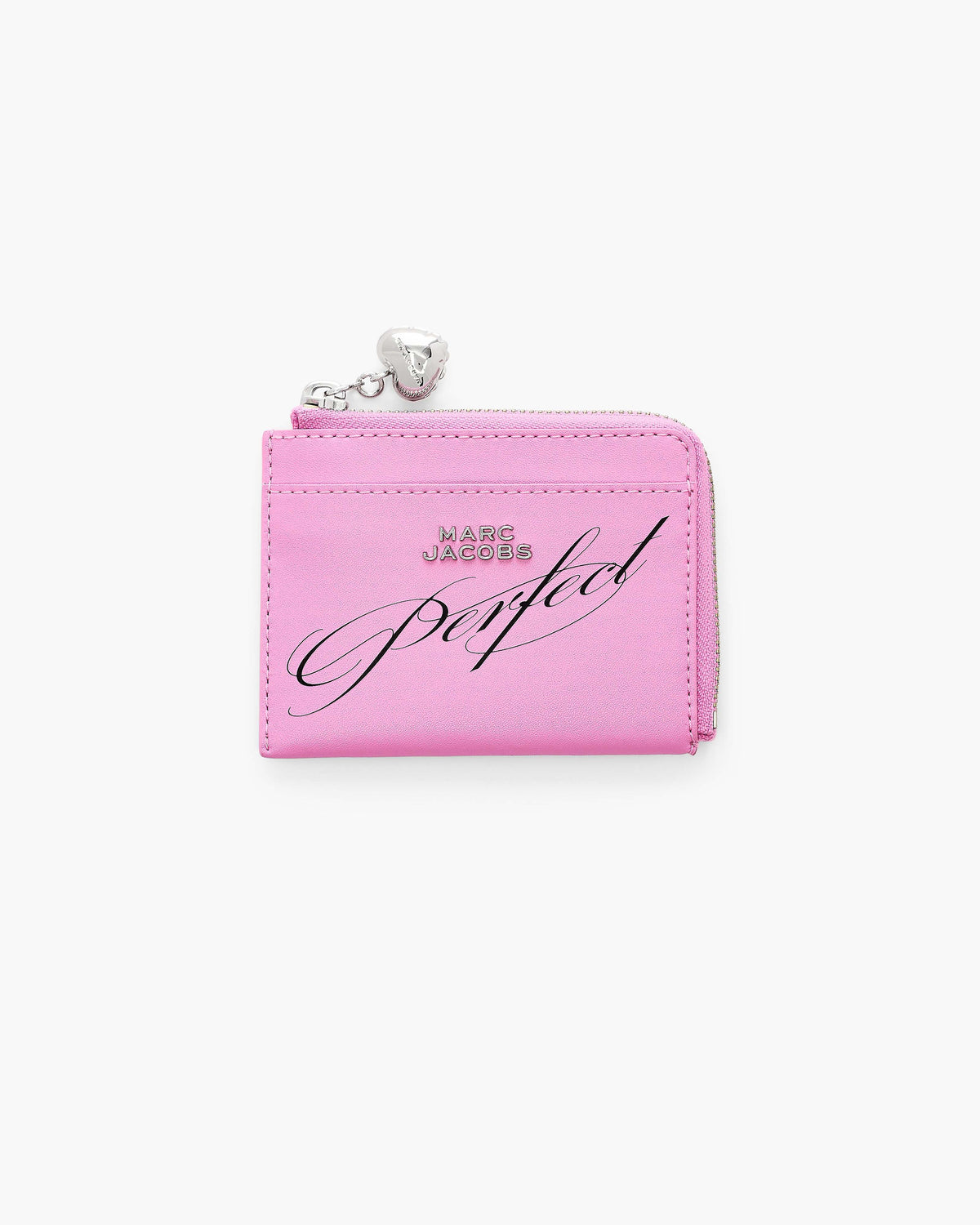 Marc Jacobs Marc Jacobs The Perfect Everyday Top Zip Wallet in Prism Pink