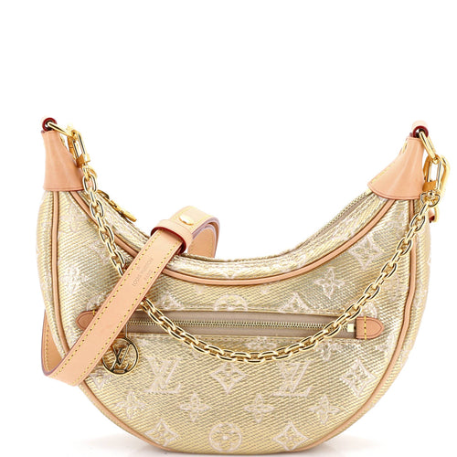 Loop Handbag Monoglam Jacquard Canvas