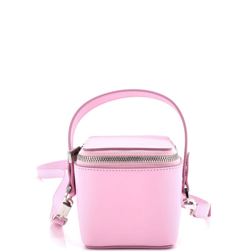 Gancicni Top Handle Vanity Case Leather Micro