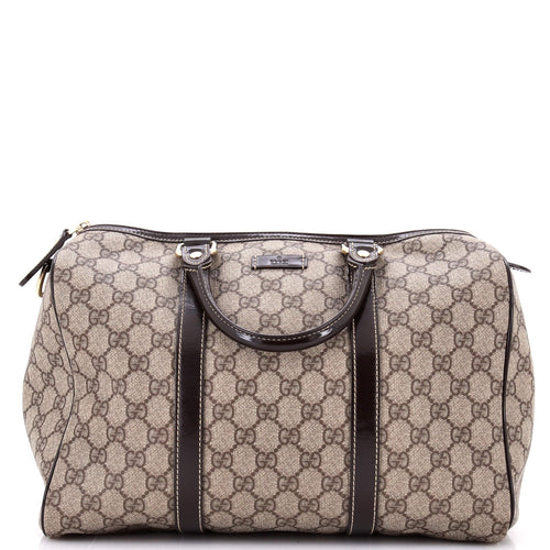 GUCCI Joy Boston Bag GG Coated Canvas Medium