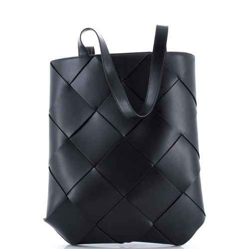 Billboard Tote Bag Intrecciato Leather North South