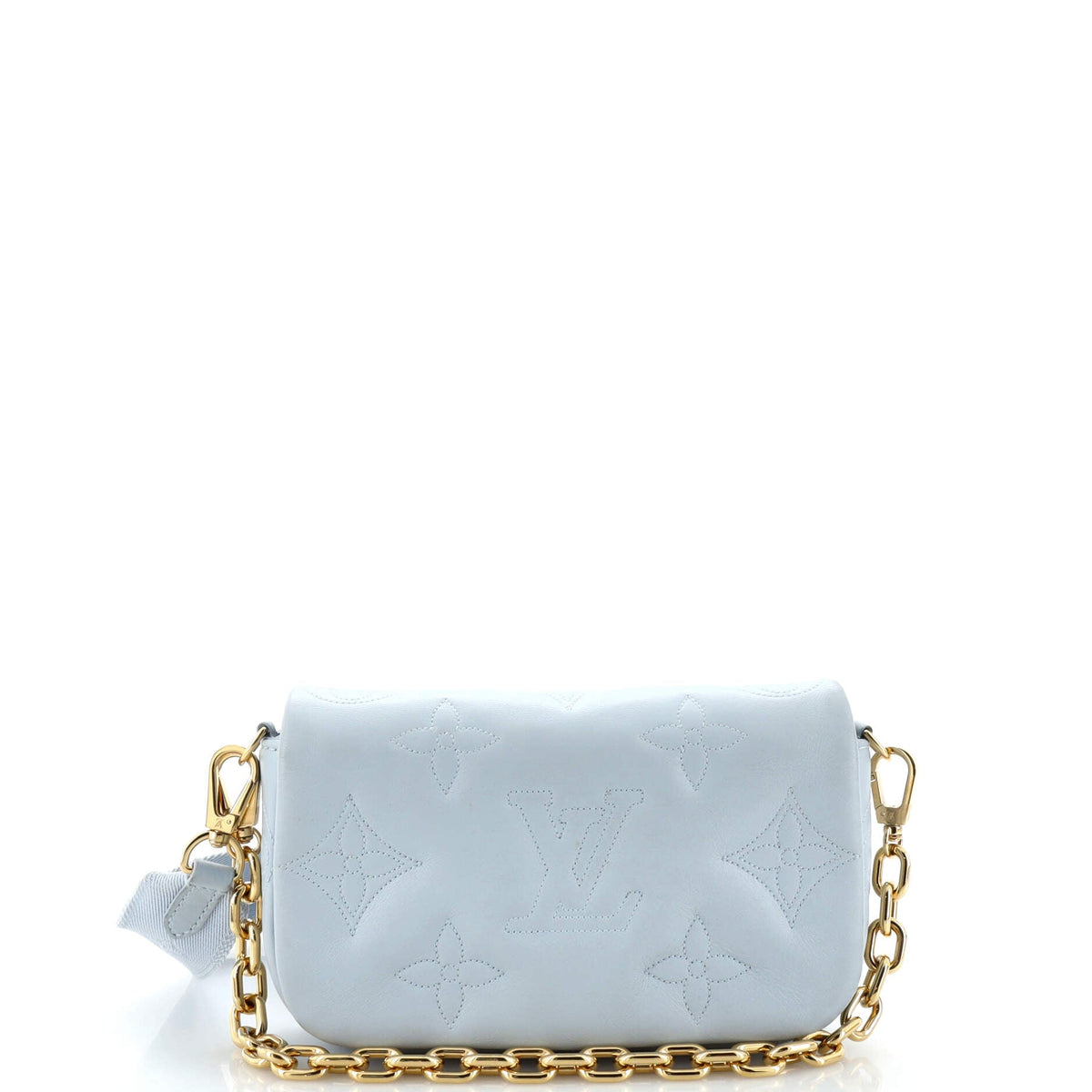 Louis Vuitton Wallet on Strap Bubblegram Leather